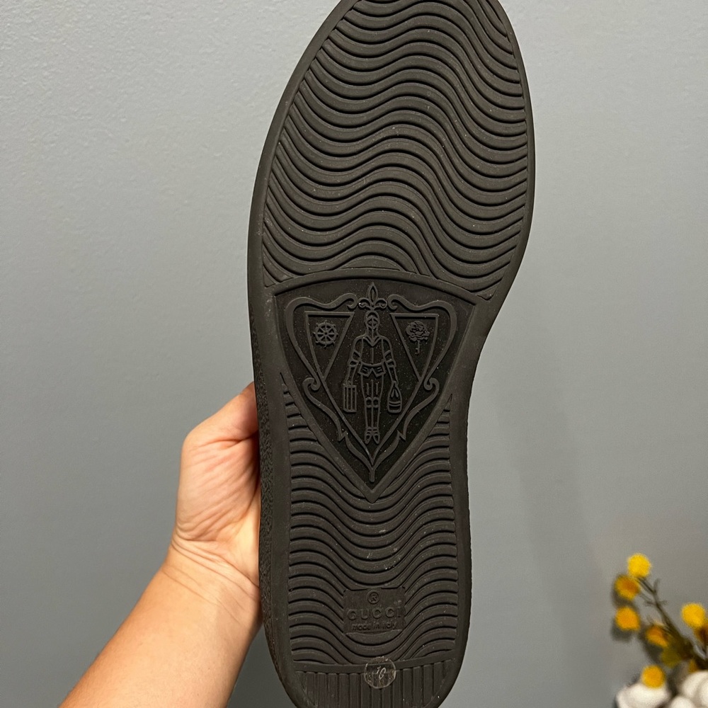 Gucci Ace Perforated Interlocking G Sneakers - image 4